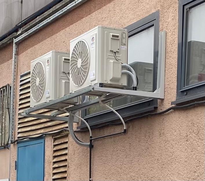 Gree klíma felszerelve